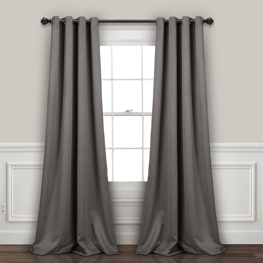 Decor Curtains - Grommet Panel with Insulated Blackout Lining - Any Linen