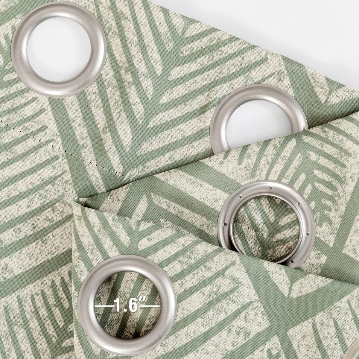 Geometric Pattern Design Darkening Thermal Insulated Blackout Curtains - Any Linen