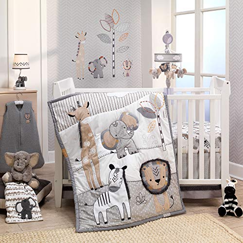 Jungle Safari 6 pcs Baby Crib Bedding Set - Any Linen