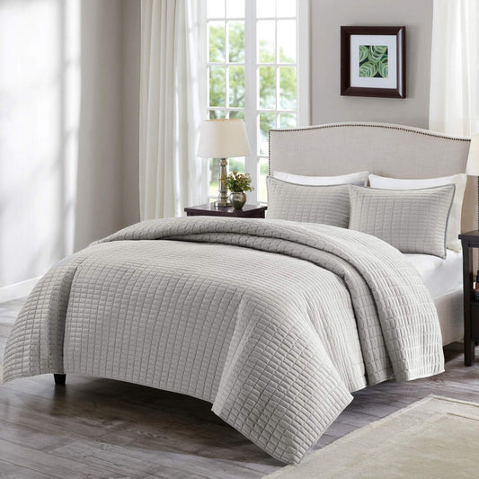 Luxury Double Sided Stitching Design Quilt Set All Season Lightweight Coverlet Bedspread - Any Linen