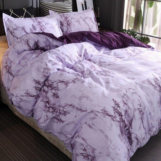 Marble Duvet Cover Bedding Set - Any Linen