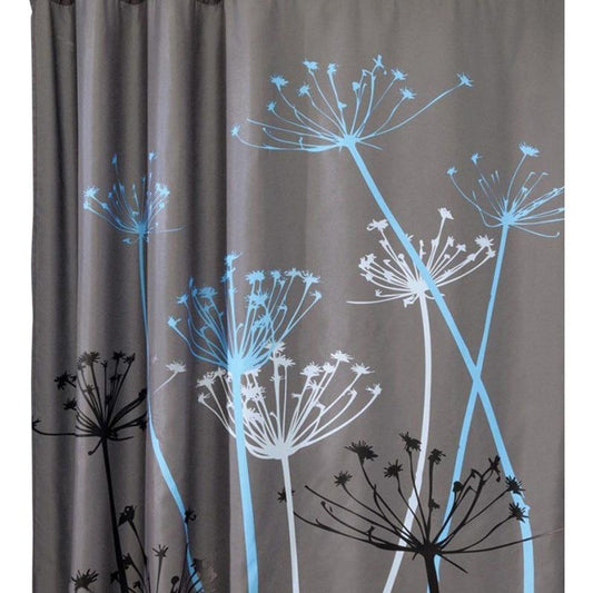 Modern PEVA Multi Color Dandelion Pattern Waterproof Polyester Shower Curtain - Any Linen